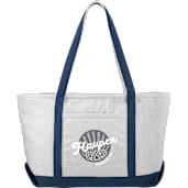 Baltic 18oz Cotton Canvas Zippered Tote