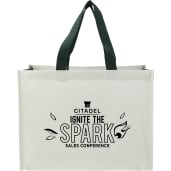 RPET Laminated Matte Shopper Tote