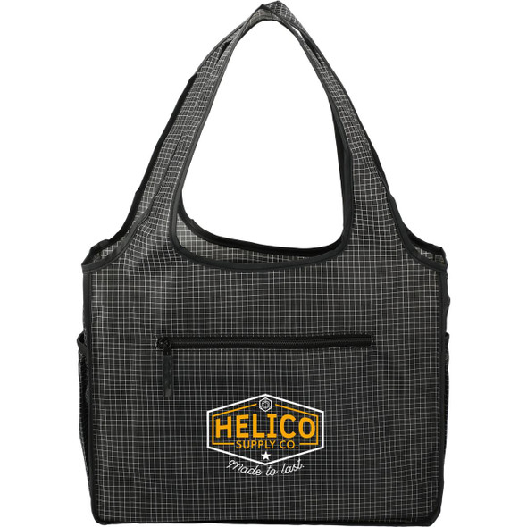  Grid Bungalow Tote 