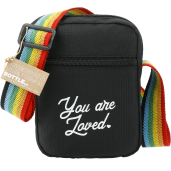 Rainbow RPET Crossbody Tote