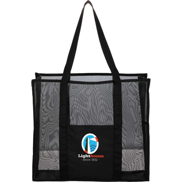  Large Mesh Beach Tote 