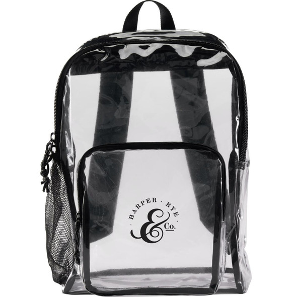 Lucent Deluxe Clear PVC Backpack 