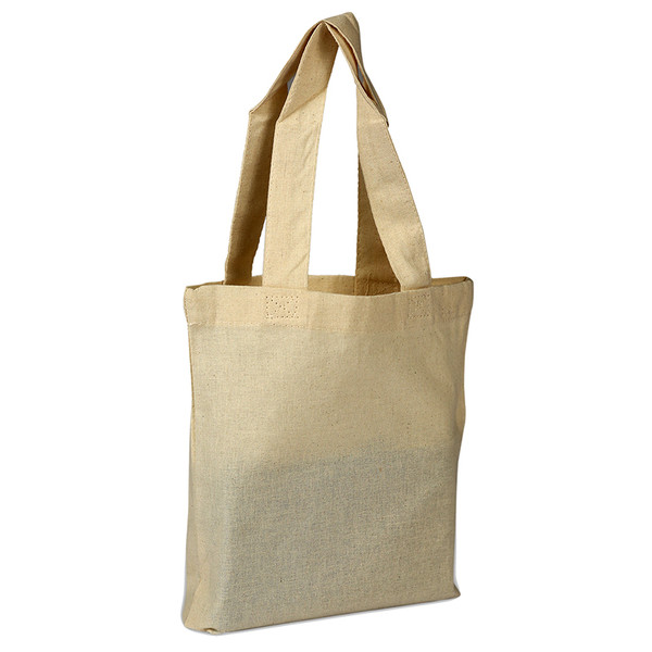 Cotton Tote Bags with Gusset - Small