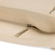 BagzDepot Zipper Canvas Tote Bags Wholesale with Front Pocket - Large 