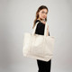 BagzDepot Wholesale Canvas Beach Tote Bags - Extra Large Canvas Tote Bags 