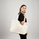 Wholesale Large Canvas Tote Bags with Zipper Closure