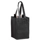 BagzDepot Non-Woven 4-Bottle Wine Tote Bags – 100 GSM with Poly Board Insert 