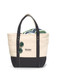 Gemline Seaside Zippered Cotton Tote 