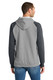 District Young Mens Lightweight Fleece Raglan Hoodie. DT196