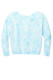 Port & Co Women's Beach Wash Cloud Tie-Dye V-Neck Sweatshirt LPC140V