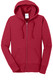 Port & Co Women's Core Fleece Full-Zip Hooded Sweatshirt. LPC78ZH