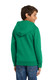 Port & Co Youth Core Fleece Full-Zip Hooded Sweatshirt. PC90YZH