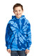 Port & Co Youth Tie-Dye Pullover Hooded Sweatshirt. PC146Y