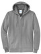 Port & Co Core Fleece Full-Zip Hooded Sweatshirt. PC78ZH