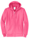 Port & Co Core Fleece Full-Zip Hooded Sweatshirt. PC78ZH