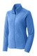 Port Authority Women's Heather Microfleece Full-Zip Jacket. L235