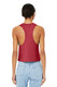 BELLA+CANVAS Women's Racerback Cropped Tank. BC6682