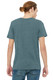 BELLA+CANVAS Unisex Heather CVC V-Neck Tee BC3005CVC