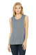 BELLA+CANVAS Women's Flowy Scoop Muscle Tank. BC8803