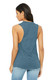 BELLA+CANVAS Women's Flowy Scoop Muscle Tank. BC8803