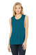 BELLA+CANVAS Women's Flowy Scoop Muscle Tank. BC8803