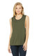 BELLA+CANVAS Women's Flowy Scoop Muscle Tank. BC8803