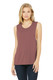 BELLA+CANVAS Women's Flowy Scoop Muscle Tank. BC8803