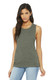 BELLA+CANVAS Women's Flowy Scoop Muscle Tank. BC8803