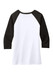 District Women's Perfect Tri 3/4-Sleeve Raglan. DM136L