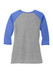 District Women's Perfect Tri 3/4-Sleeve Raglan. DM136L