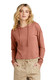 District Women's Perfect Tri Midi Long Sleeve Hoodie DT1390L