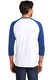 District Perfect Tri 3/4-Sleeve Raglan. DM136