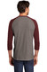 District Perfect Tri 3/4-Sleeve Raglan. DM136