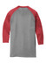 District Perfect Tri 3/4-Sleeve Raglan. DM136
