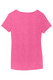 District Women's Perfect Tri V-Neck Tee. DM1350L