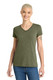 District Women's Perfect Tri V-Neck Tee. DM1350L