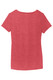 District Women's Perfect Tri V-Neck Tee. DM1350L