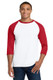 Gildan Heavy Cotton 3/4-Sleeve Raglan T-Shirt. 5700