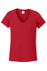 Gildan Women's Heavy Cotton 100% Cotton V-Neck T-Shirt. 5V00L