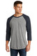 Next Level Apparel Adult Tri-Blend 3/4-Sleeve Raglan Tee. NL6051