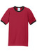 Port & Co Core Cotton Ringer Tee. PC54R