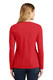 Port & Co Women's Long Sleeve Fan Favorite V-Neck Tee. LPC450VLS