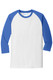 Port & Co Core Blend 3/4-Sleeve Raglan Tee. PC55RS