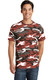Port & Co Core Cotton Camo Tee. PC54C