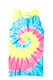 Port & Co Tie-Dye Tank Top. PC147TT
