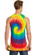 Port & Co Tie-Dye Tank Top. PC147TT
