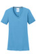Port & Co Women's Performance Blend V-Neck Tee. LPC381V