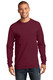 Port & Co Long Sleeve Essential Tee. PC61LS