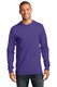 Port & Co Long Sleeve Essential Tee. PC61LS