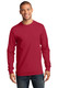 Port & Co Long Sleeve Essential Tee. PC61LS